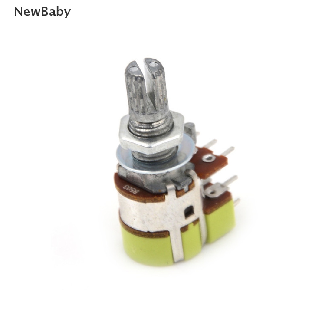 Newbaby B50K Potentiometer Switch Kontrol Volume Dual Linear 50K Ohm