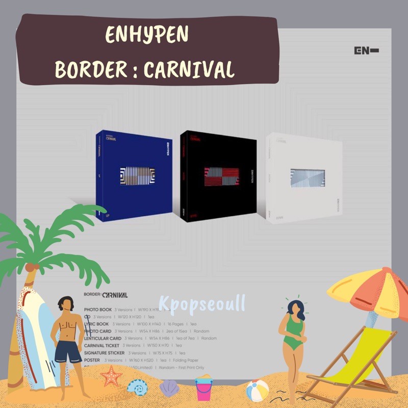 ALBUM ENHYPEN - BORDER CARNIVAL