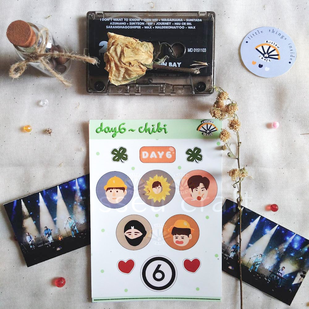 

Day6 Fanart Sticker - Chibi Set