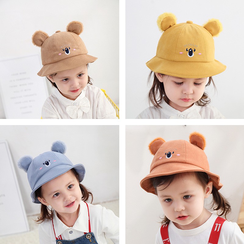 Topi HIGH QUALITY Import Bucket Koala POM 1-3 Tahun CBKS VC