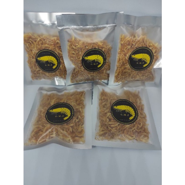 baby shrimp pakan ikan chana makanan ikan udang rebon kering