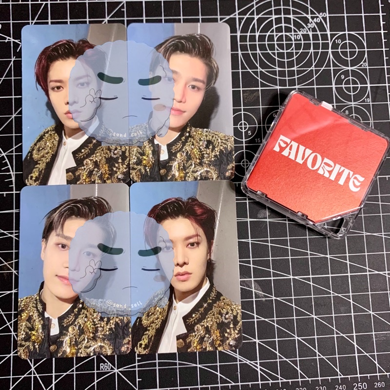 [BACA DESKRIPSI] PHOTOCARD PC KIHNO TAEIL YUTA SET NCT 127 FAVORITE TRAGIC POETIC VER.
