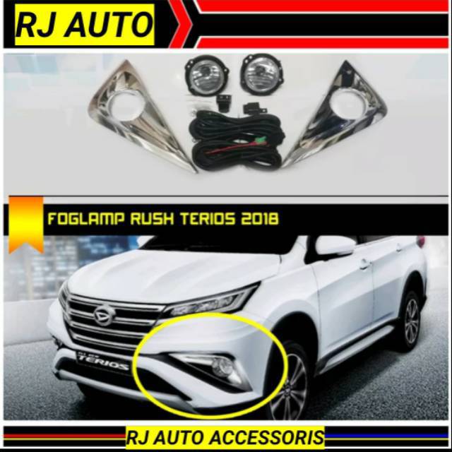 Foglamp rush terios 2018 foglamp rush terios terbaru