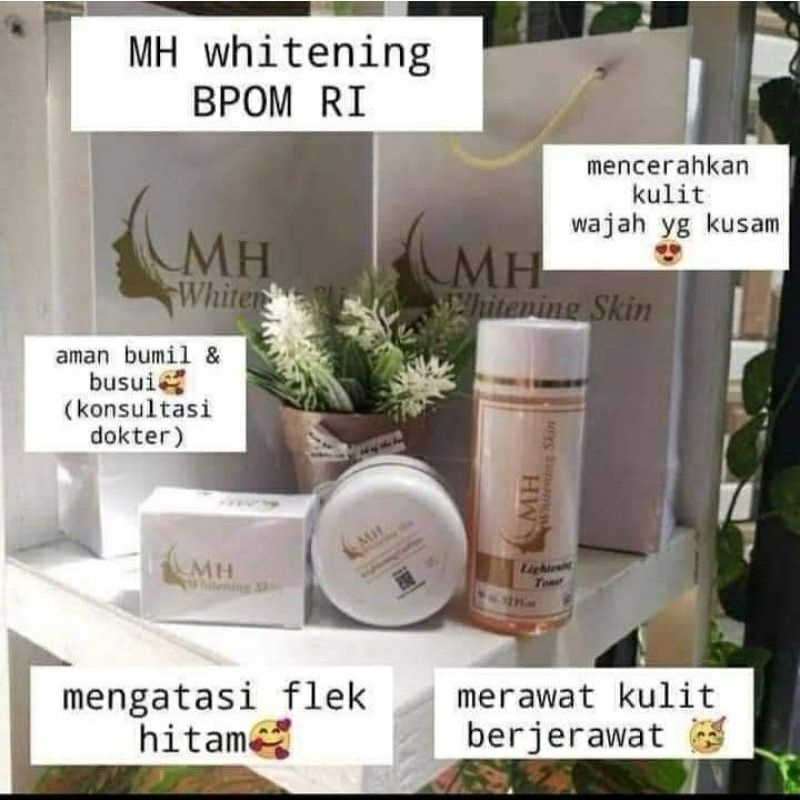 MH Whitening Skin BPOM RI