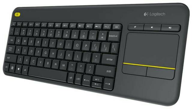 Logitech K400 Plus Wireless Touch Keyboard   K400 Plus Touchpad Tablet Android PC