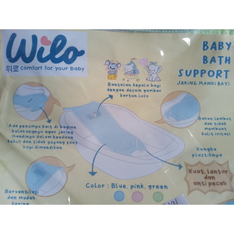 Jaring Mandi Bayi/Baby Bath Pillow