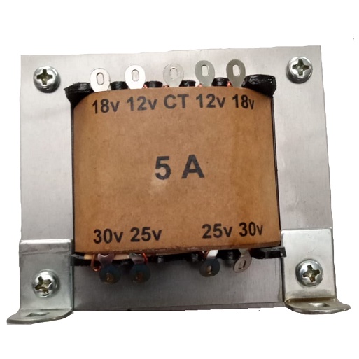 Trafo Tronic 5A seri TR20A CT-30V +CT Transformer CT 5 Ampere Sedang Amplifier Ampli Tembaga Asli Trafo