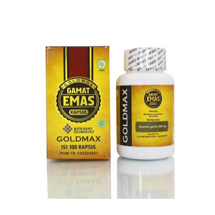 COD GOLDMAX WALATRA GAMAT EMAS KAPSUL 100% ORIGINAL JELLY GAMAT KAPSUL QNC