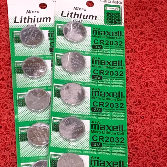 Baterai CR2032, CR1616, CR1220, LR44, LR626H