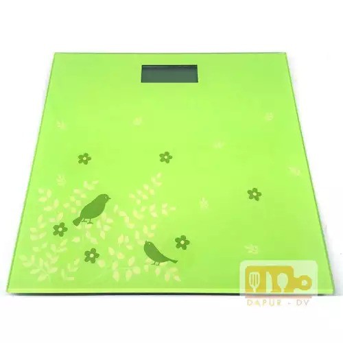 Timbangan Badan Digital square motif karakter 30 x 30 cm - random colour