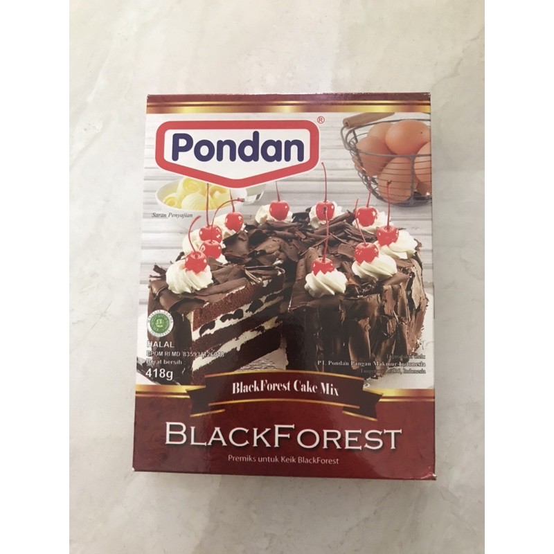 

MURAH! (1PCS) PONDAN BLACKFOREST COKLAT | 400gr