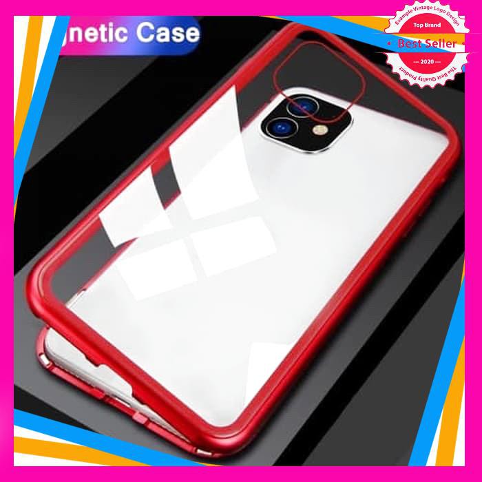 VIVO V19 CASE PREMIUM MAGNETIC GLASS CASE CASING KACA