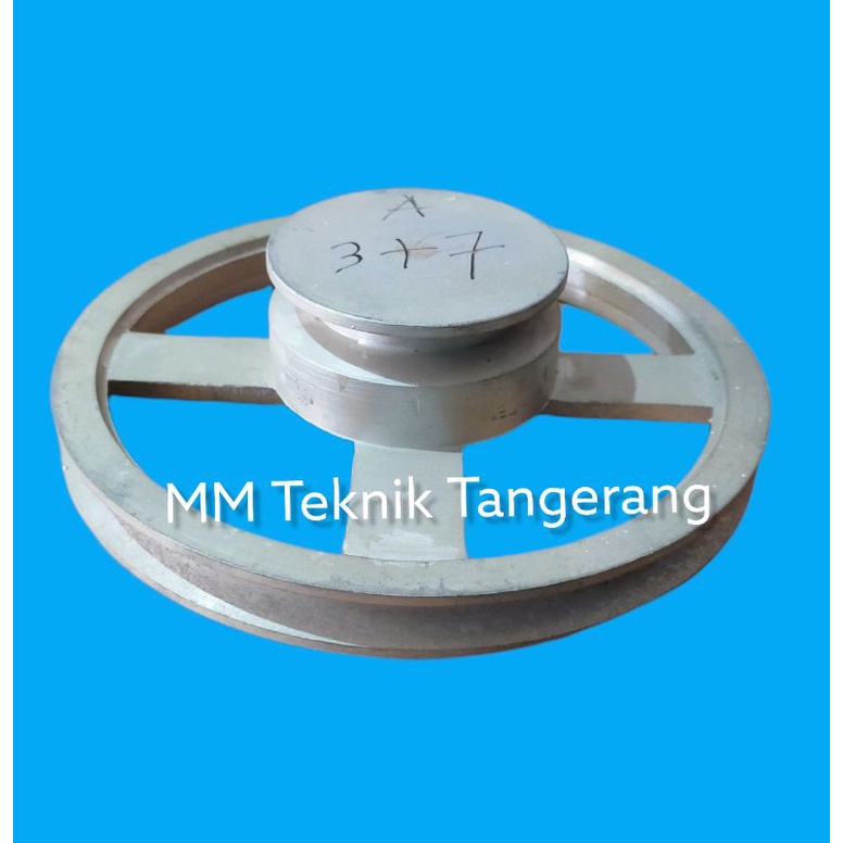 Pully susun A3+7 inch Allminium Pulley Puli 2 tingkat A 3&quot; + 7&quot; Allumunium Poli Polli Alumunium Aluminium All A3&quot;+7&quot; A3+7&quot; A 3&quot;+7&quot; 3+7&quot; 3+7 3 + 7