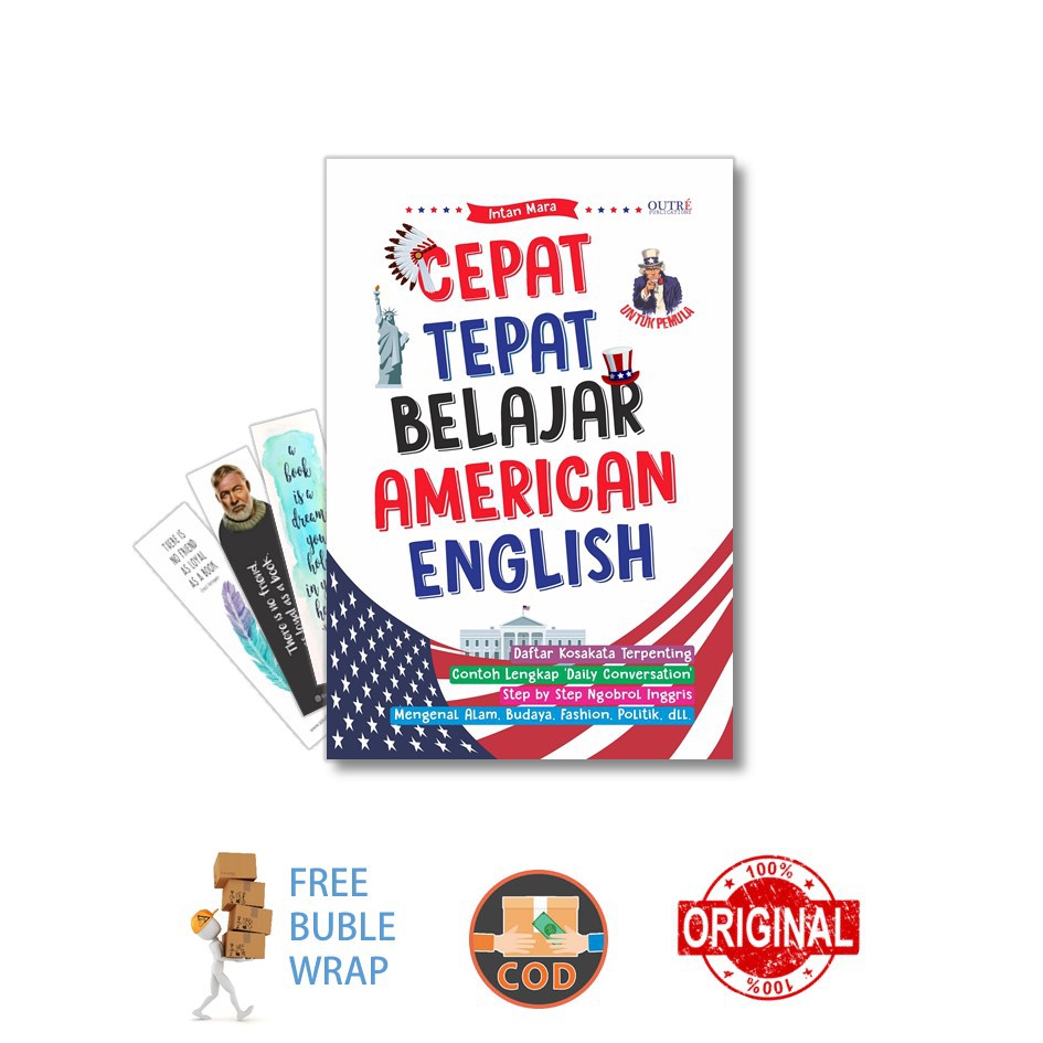 Buku Cepat Tepat Belajar American English Shopee Indonesia