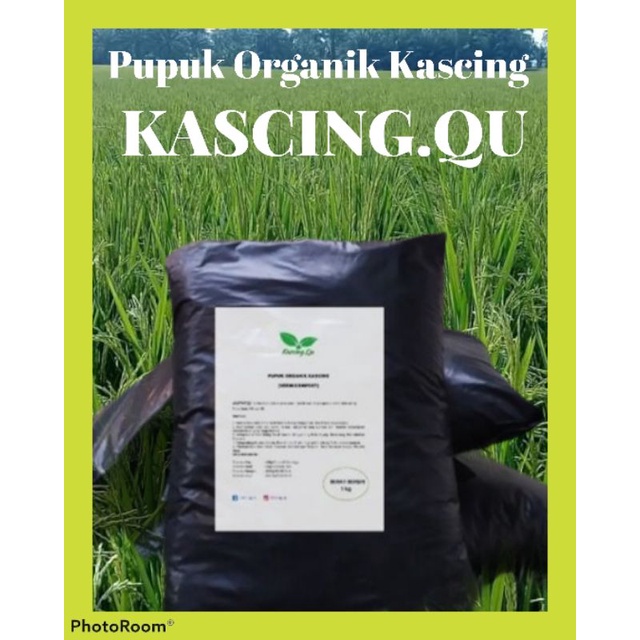 Pupuk Organik Kascing KascingQu / Vermicompost / Kompos Cacing