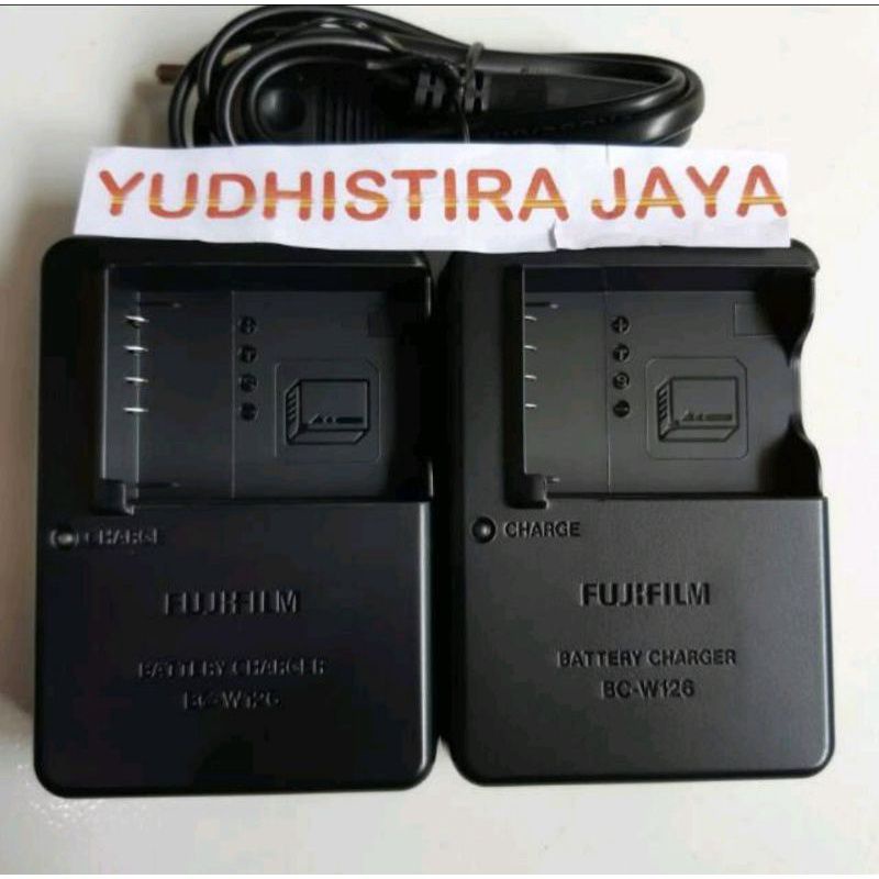 Charger Kamera Mirrorless Fujifilm NP-W126 Original for Baterai NP-W126s