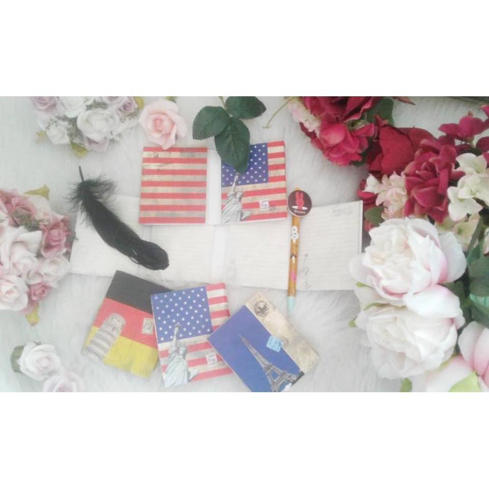 

STICKY NOTES SAMPUL MOTIF BERBAGAI BENDERA NEGARA