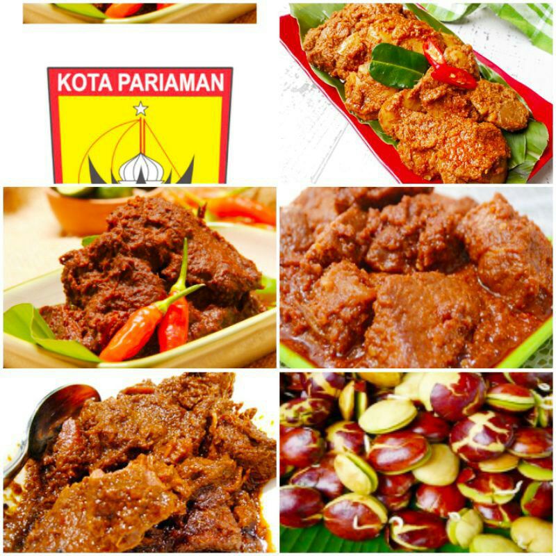 

Rendang Sapi asli Pariaman/Bumbu melimpah