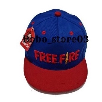 Topi baseball Anak Laki laki Bordir Karakter Game Freefire ff model terbaru