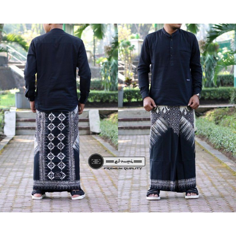 BAWAHAN MUSLIM PRIA SARUNG BATIK CAP TULIS LUKIS TRASIONAL PEKALONGAN ORIGINAL ELRUMI BISA COD