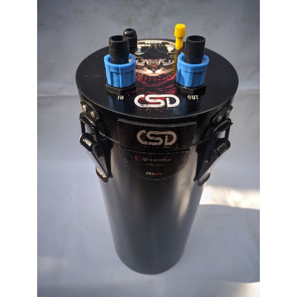 Filter Canister 6 inch diy, filter aquarium, filter external cat