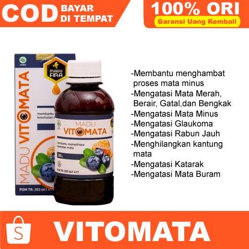 Vitomata Kesehatan Mata Minus Obat Herbal Mata Merah Berair katarak Glukoma