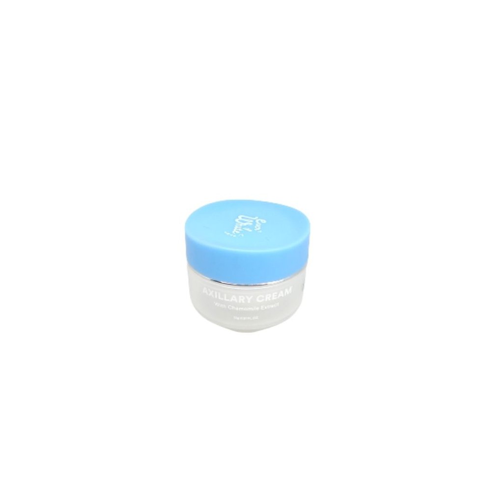 EVERWHITE SMOOTH AXILLARY CREAM - EVER WHITE BLUE KRIM UNDERARM BODY COLLAGEN CHAMOMILE PEARL BPOM