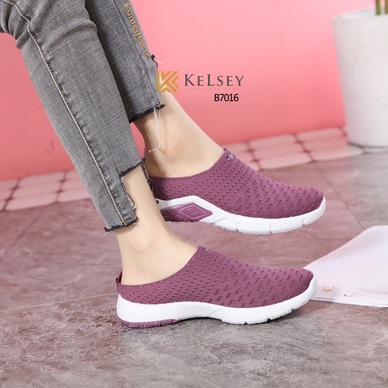 (GRATIS ALAS KAKI) Nicole Sandals Wedges Flyknit Shoes Wanita / Sandal Wanita Kelsey B7016