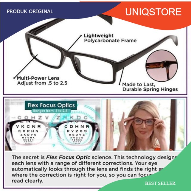 Kacamata Plus Ajaib UQ