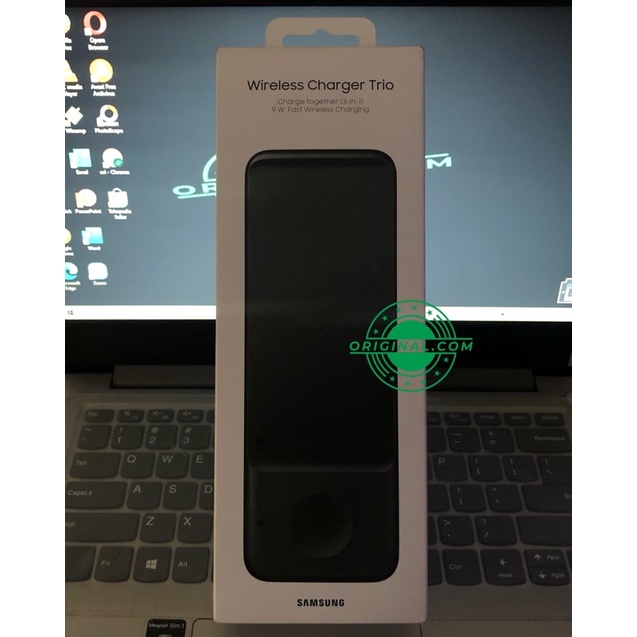 Samsung Wireless Charger Trio 9W Fast Wireless Charging ( 3-in-1 )