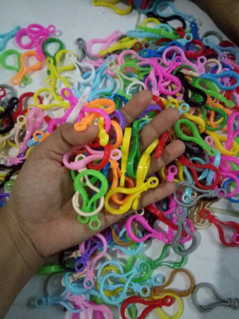 Gantungan kunci plastik (10pcs)