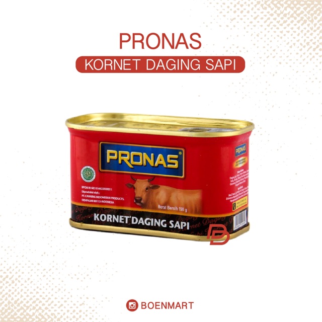 

Pronas Kornet Daging Sapi 198 g