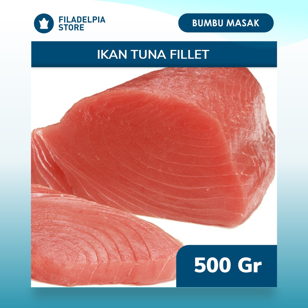 Ikan Tuna Fillet Fresh 500Gr murah Bandung