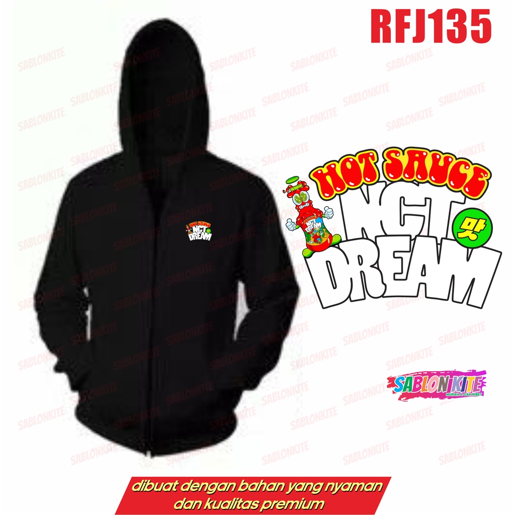 MURAH!!! SWEATER HOODIE NCT DREAM HOT SAUCE RFJ135