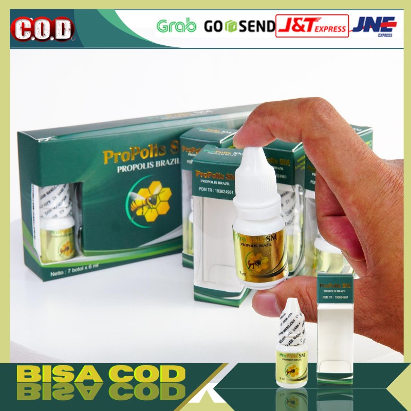Obat Tetes Hidung Tersumbat Propolis SM Brazil Original