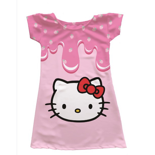 Dress Hello  Kitty  Dress Anak  Dress lucu Baju  Hello  Kitty  