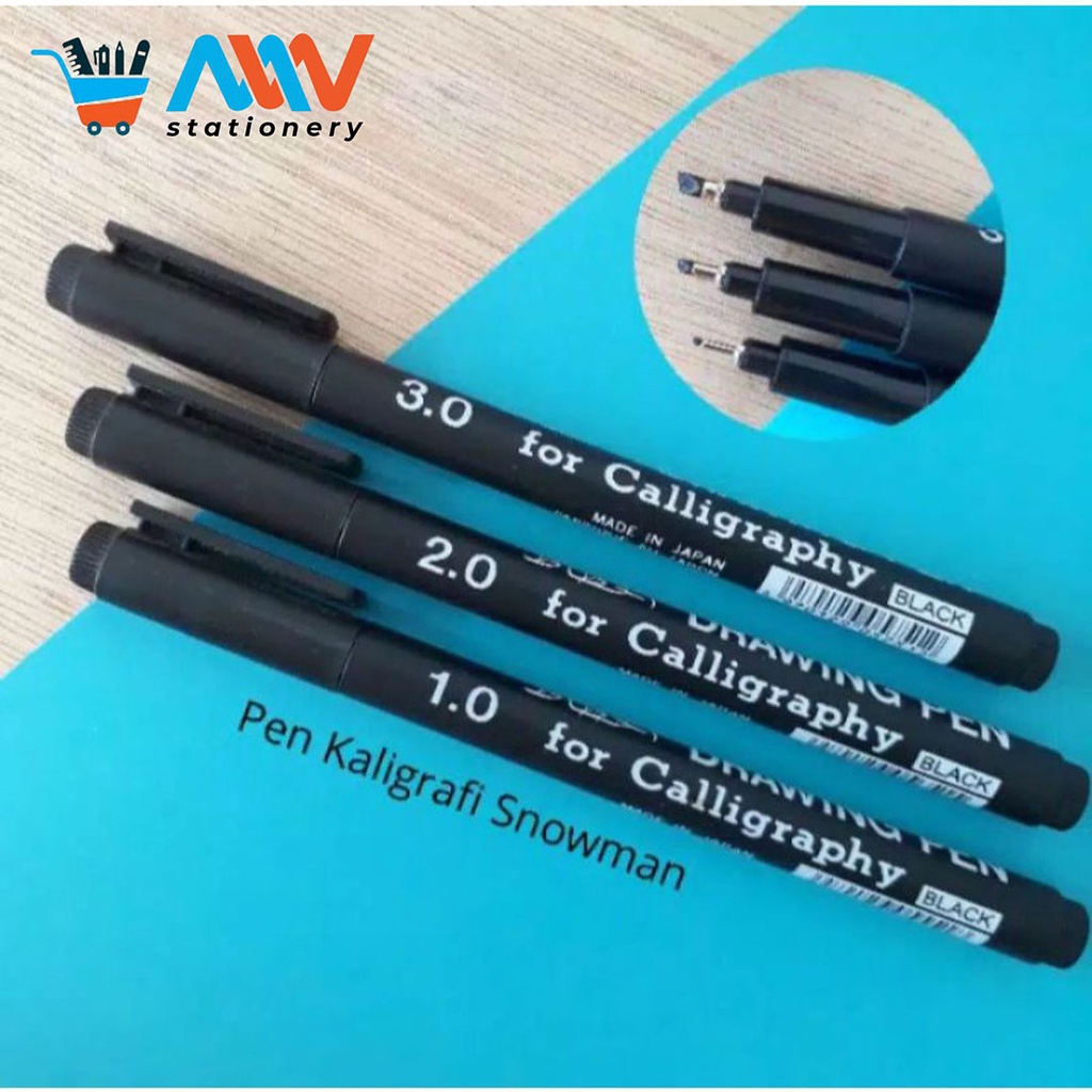 

Pulpen Kaligrafi /Snowman Drawing Pen Kaligrafi
