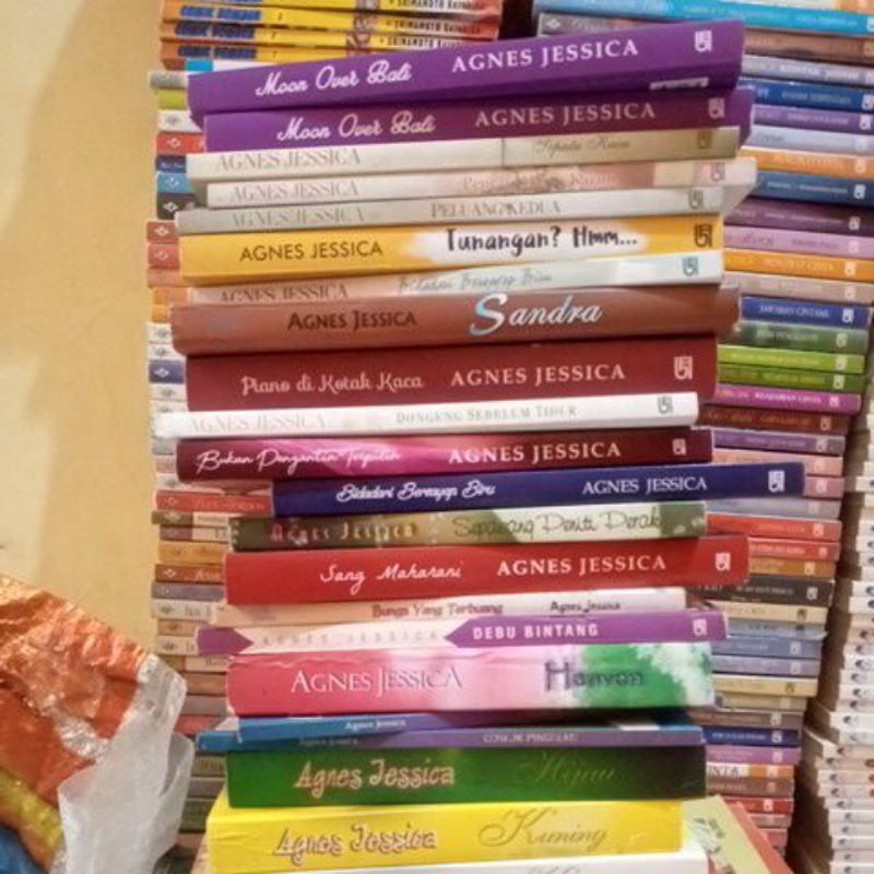 Jual NOVEL ROMANSA,AGNES JESSICA,ORIGINAL Shopee Indonesia