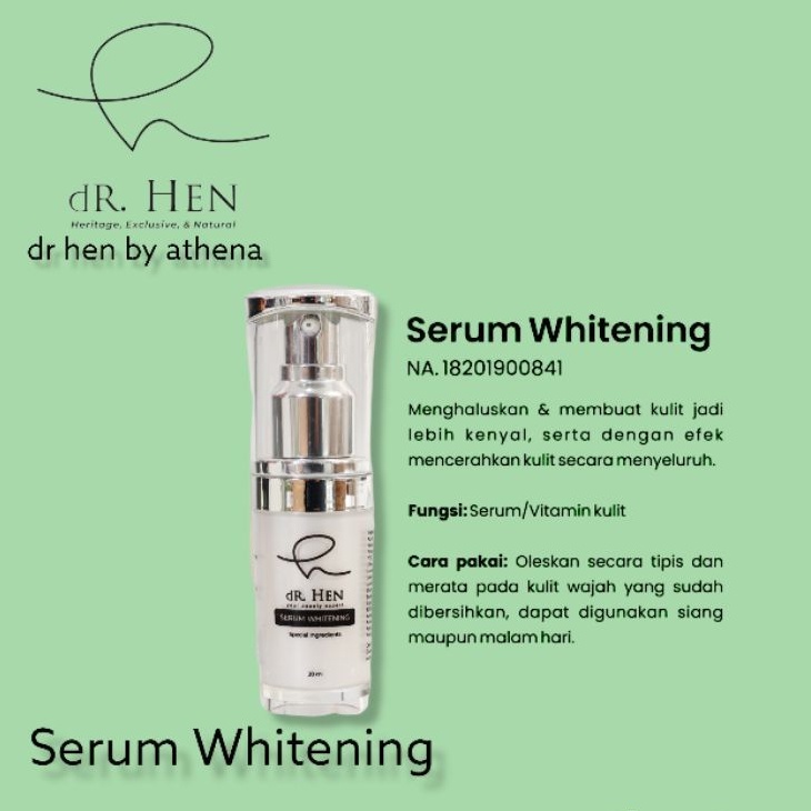 dr hen serum whitening