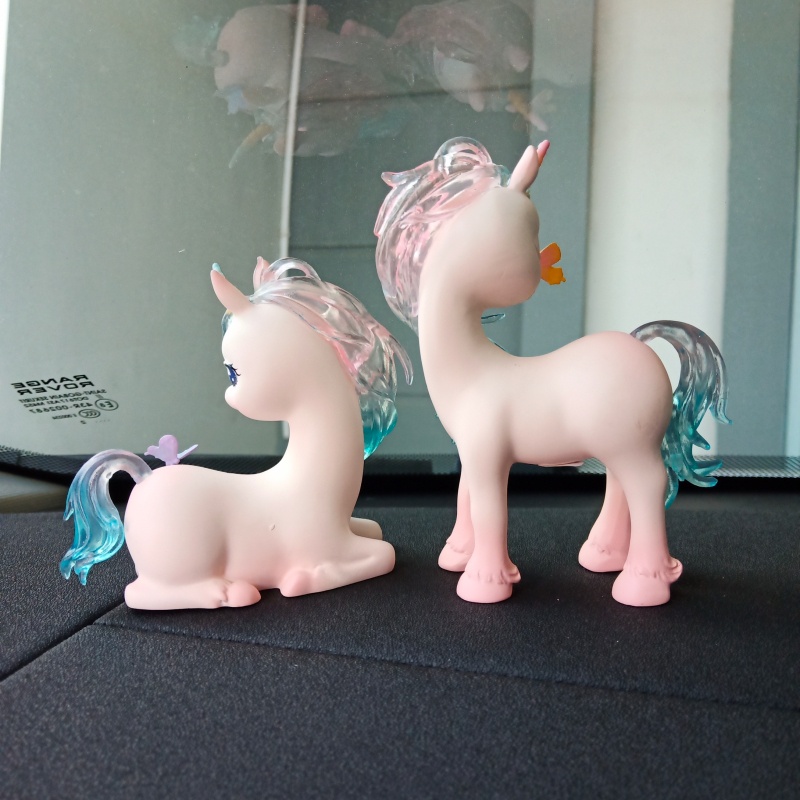 FANCY UNICORN Pajangan Mobil Couple Little Pony