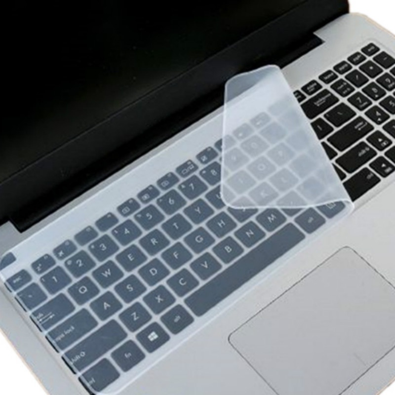 14inch 15.6inch Universal Silicone Keyboard Cover Laptop Transparent Clear Protective Film