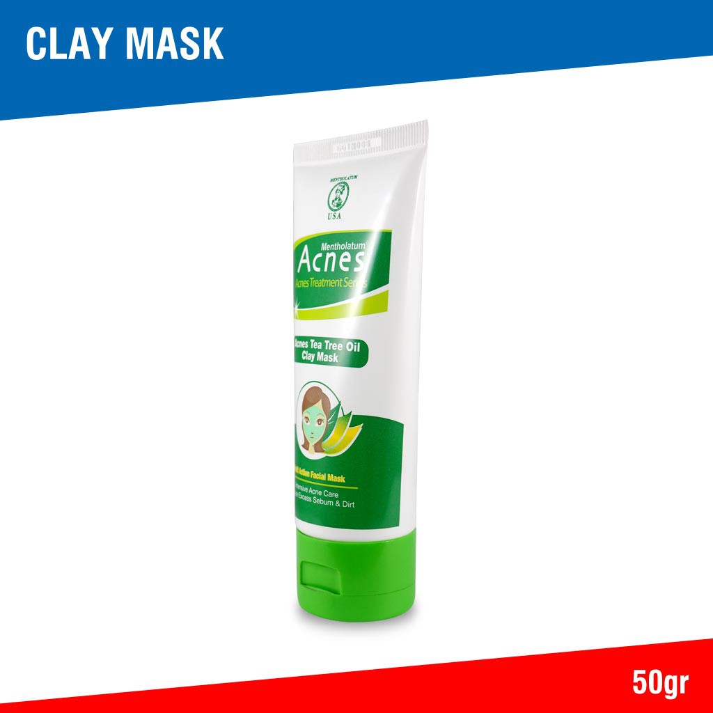 Acnes Tea Tree Oil Clay Mask 50gr