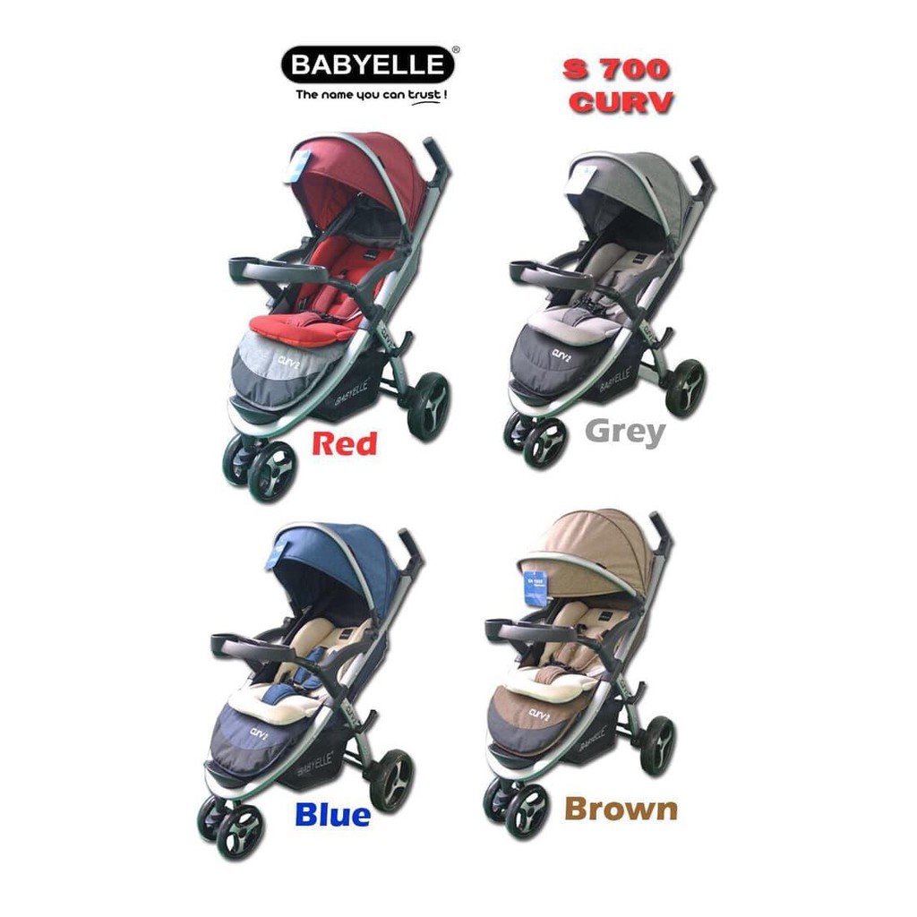 Baby Bayi Stroller Babyelle Curv 2 Stroler Baby Elle Murah Kereta Dorong Bayi Shopee Indonesia