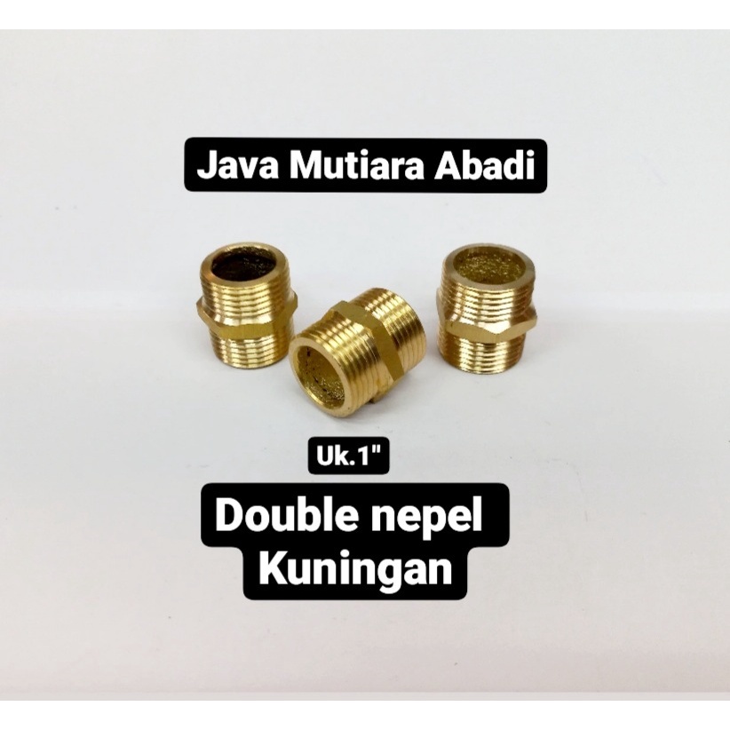 DOUBLE NEPEL DRAT KUNINGAN 1 INCH