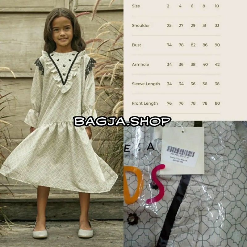 READY Ranna Dress Aleza Label Kids