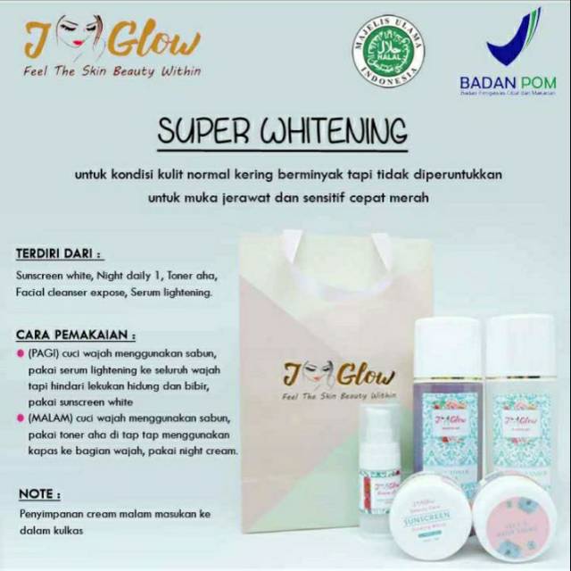 Jglow super whitening