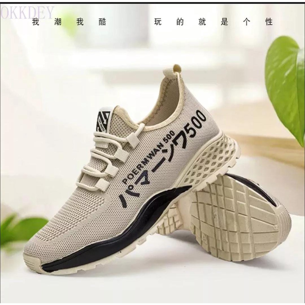 Sneakers pria import Slip On Fashion model terbaru dan berkualitas - Sepatu Import Pria Korean Style Original