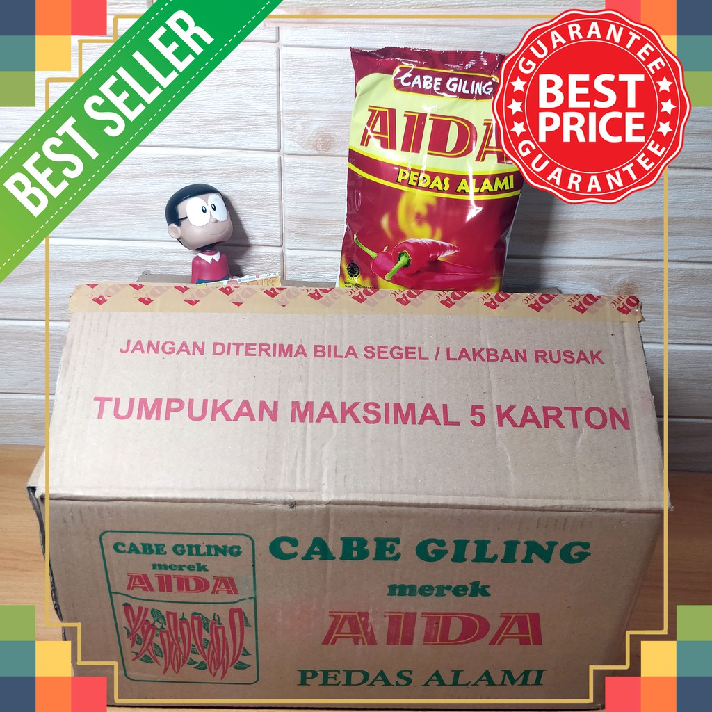 Cabai bubuk Aida 500 gr | Shopee Indonesia