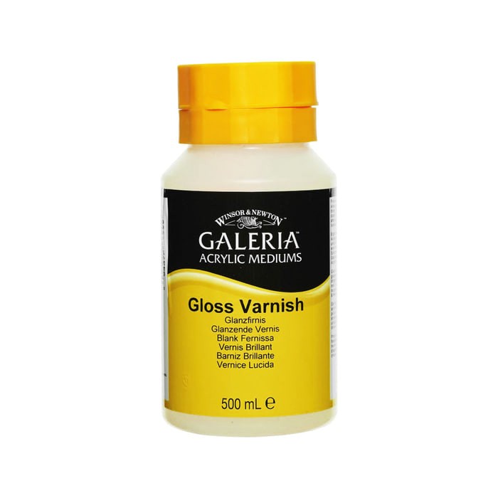 Winsor &amp; Newton Galeria - Acrylic  Gloss Varnish / 75ml/ 500ml