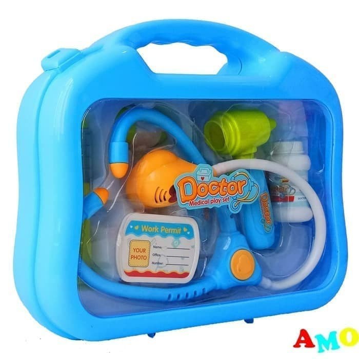 Murah mainan dokter koper set lengkap mainan anak perempuan dokter dokteran Bagus